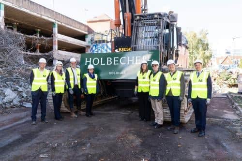 Demolition begins at Holbeche Place as Solihull regeneration moves forward — Solihull news photo